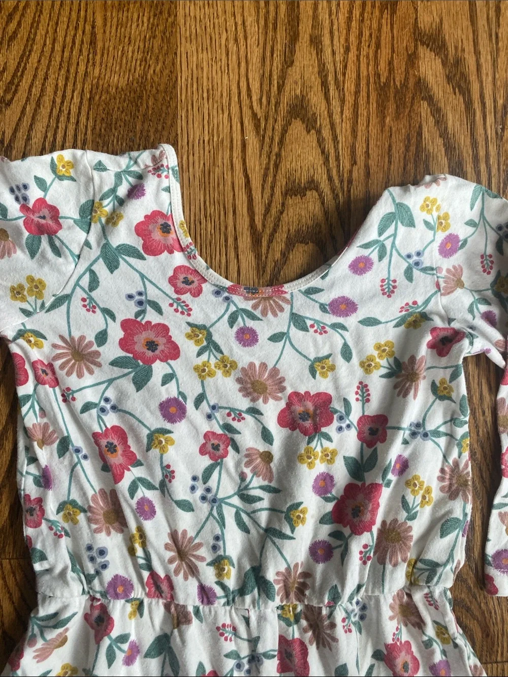 Alice+Ames floral long sleeve wide leg jumpsuit, size 10. Great, used condition